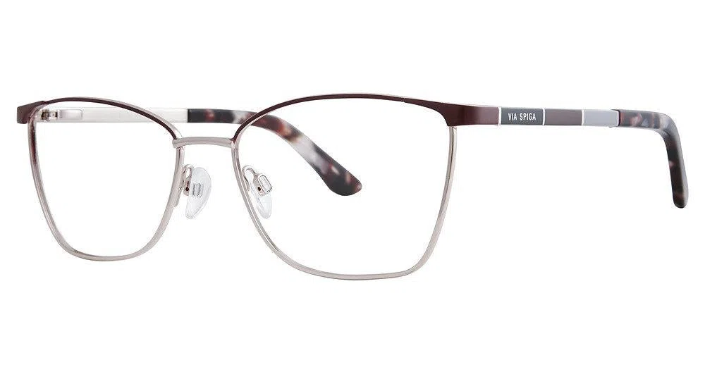 Via Spiga VSFranca Eyeglasses - Burg./gold - view 5